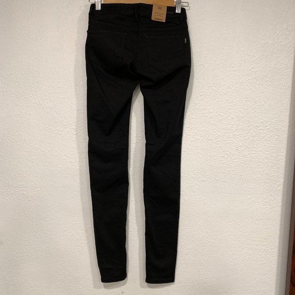 NWT Garage Black Jegging Jeans Ultra Stretch 5 Pockets W25xL32 Womens Sz 00 Long - Picture 2 of 10